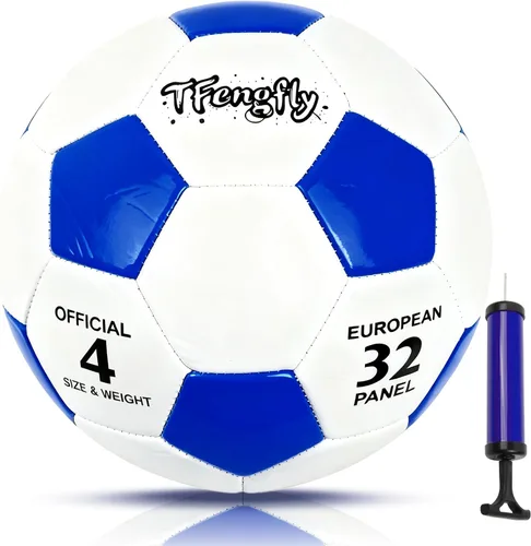 Vista 8 de Size 2, 5 Soccer Ball with Pump Needle-Training Recreation Soccer Ball Size 2, 5 Thicker PU Tight Weaved Mini Soccer Ball for Teen Boy Girl