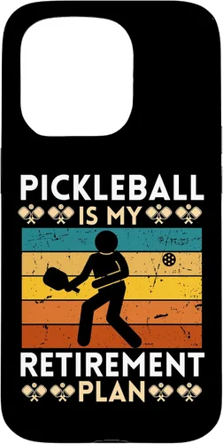 Vista 14 de Pickleball Is My Retirement Plan Case for iPhone 16