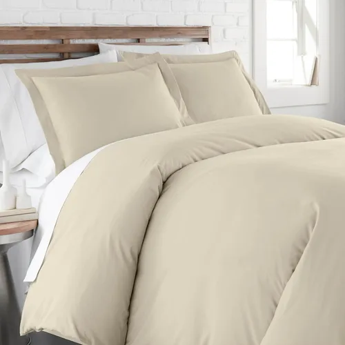 Vista 10 de Southshore Fine Living, Inc. Juego de funda de edredón extra grande de tamaño California King, funda de edredón premium suave y cómoda con cierre