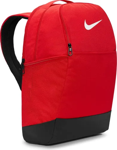 Vista 3 de Nike Brasilia 9.5 Mochila, Rojo universitarionegroblanco., Compacto