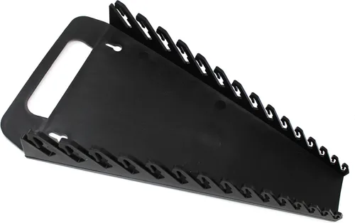 Vista 6 de JSP Manufacturing Pinza portátil de plástico para 15 herramientas, organizador de llaves (1, negro)