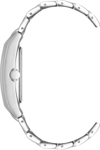 Vista 2 de Armitron Reloj de acero inoxidable con detalles de cristal genuino para hombre