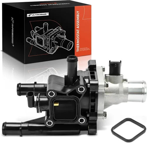 Vista 11 de A-Premium Conjunto de carcasa de termostato de refrigerante de motor