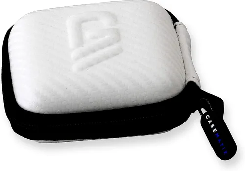 Vista 5 de CASEMATIX Funda de juguete compatible con Tamagotchi On Interactive Virtual Pet Game, incluye solo funda, color blanco