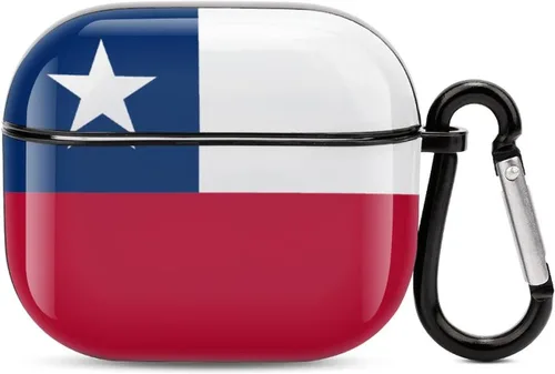 Vista 19 de Lesotho Flag - Funda protectora de cuerpo completo para auriculares Bluetooth para AirPods 3, funda para auriculares con llavero