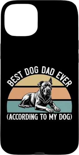 Vista 9 de Cane Corso Mastiff, Best Dog Dad Ever According to My Dog Case for iPhone 17