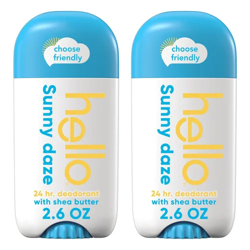 Vista 12 de hello Desodorante limpio y fresco sin aluminio para mujeres y hombres con carbón, frescura de 24 horas, desodorante libre de bicarbonato de sodio