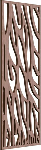Vista 82 de 9 3/8"W x 24 3/8"H x 1/4"T Bristol Decorativos Paneles de Pared de Madera Calado, Cereza