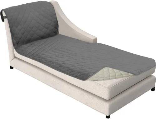 Vista 174 de Sofa Shield - Funda para sofá Loveseat con correa patentada, protector de cojín, funda reversible diseñada en EE. UU. resistente a manchas