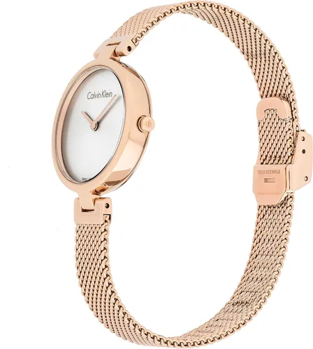 Vista 3 de Calvin Klein auténtico reloj pulsera de malla para mujer