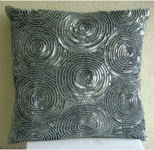 Vista 13 de The HomeCentric Funda de almohada dorada para sofá, funda de almohada geométrica moderna, 12 x 12 pulgadas (11.8 x 11.8 in), funda de almohada Dorado