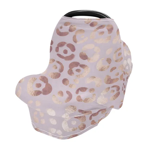 Vista 10 de Fundas de asiento de automóvil para bebé, cubierta de toldo para asiento de automóvil, cubierta de lactancia, bufanda de lactancia para bebés
