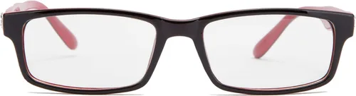 Vista 2 de Lentes transparentes de plástico unisex retro "Kayden
