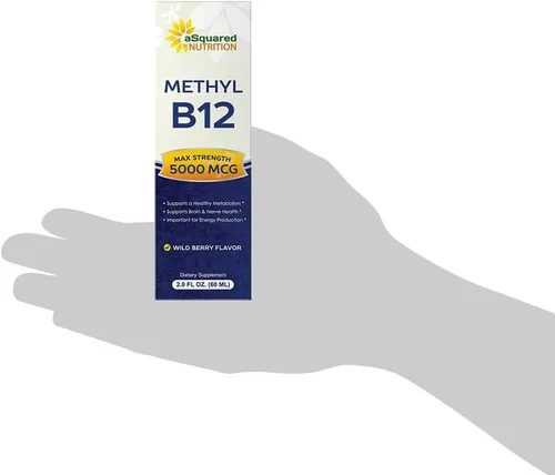 Vista 8 de Vitamina B12 Sublingual líquido gotas – 5000 mcg Suplemento con Methylcobalamin (methyl B-12) – Max absorción B 12 para aumentar la energía