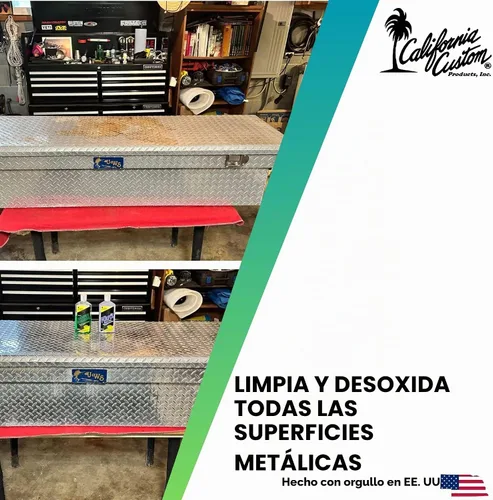 Vista 6 de California Custom desoxidante de aluminio 12 oz