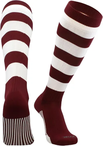 Vista 13 de TCK Winger Hoop - Calcetines de rugby con rayas para hombre