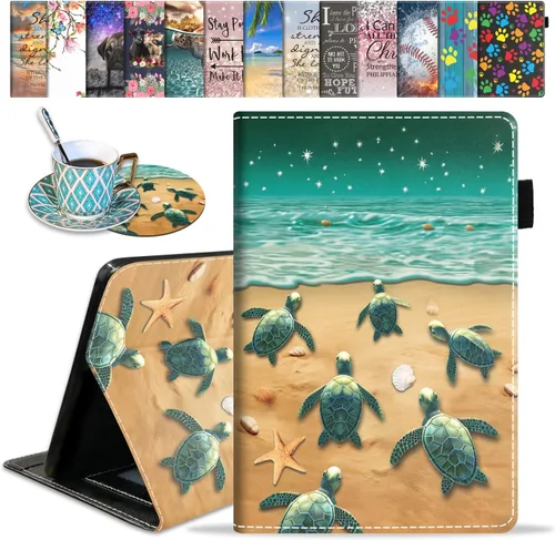 Vista 14 de Funda para tableta Amazon Kindle Fire HD 8/Fire HD 8 Plus (12ª/10ª generación, versión 2022/2020) – Funda de piel sintética de alta calidad