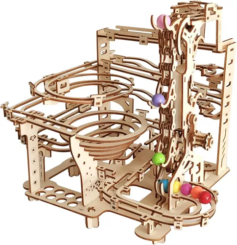 Vista 15 de Rompecabezas de madera 3D para manualidades – Juego de 3 piezas de rompecabezas de esqueleto de dinosaurio de madera, rompecabezas 3D de ensamblaje