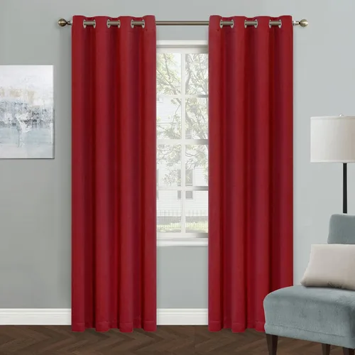 Vista 65 de MYSKY HOME Cortinas Aqua para Armario para Entrada Cortina Opaca para Puerta para Sala de Estar Cortina Oscurecedora de Habitación con Ojales
