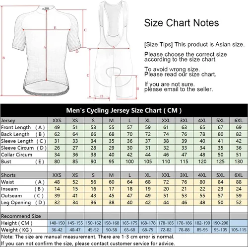 Vista 5 de Conjunto de camiseta de ciclismo para hombre, con 3 bolsillos, manga corta, camiseta de bicicleta y pantalones cortos de bicicleta con almohadilla