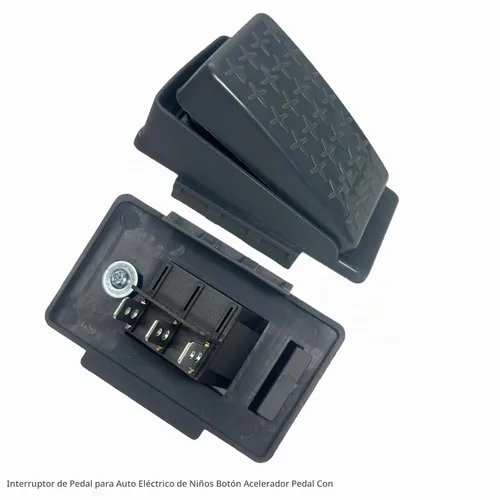 Vista 2 de 3 Pin 6V 12V 24V Interruptor de pedal de pie para paseo en piezas de repuesto Trax del coche