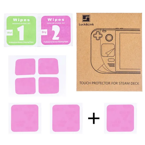 Vista 43 de Touchpad Protector Steam Deck, Touch Pads and Back Buttons Protective Skin Texture Sticker for steam Deck OLED&LCD Touch Trackpads, High end