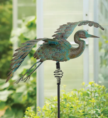 Vista 2 de Regal Art & Gift Estaca Bird Bouncie - Grúa