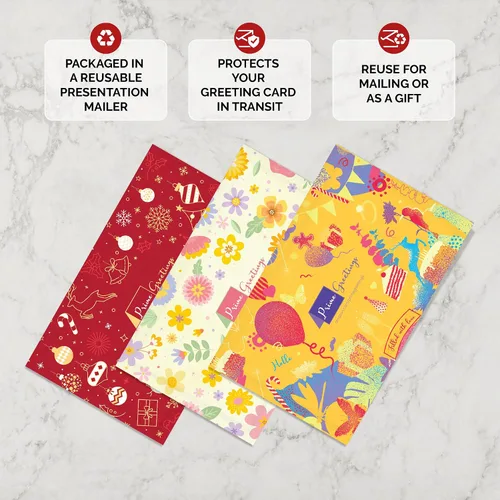 Vista 5 de Prime Greetings Tarjeta de cumpleaños para hija, hecha en Estados Unidos, tarjeta gruesa con sobre de primera calidad empaquetada en un correo
