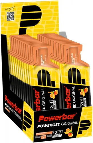 Vista 8 de Powerbar Powergel Original 1.45 oz X 24 Geles Fresa/Plátano