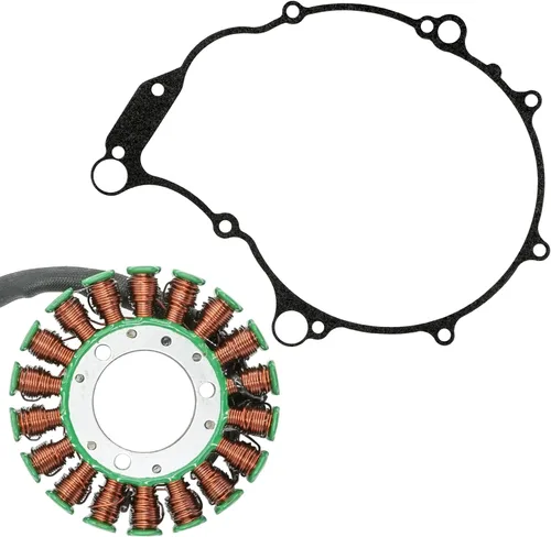 Vista 4 de Caltric Estator y junta compatibles con Yamaha Raptor 660R Yfm660R 2001 2002 2003 2004 2005 ATV Nuevo