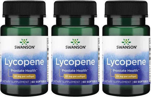 Vista 8 de Swanson Suplemento de salud natural de licopeno para hombres que promueve la salud de la próstata y el corazón, apoya la presión arterial dentro