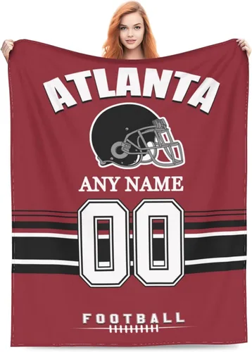 Vista 12 de Manta personalizada de Arizona, manta personalizada con cualquier nombre y número, mantas ligeras y cálidas personalizadas, regalos para hombres