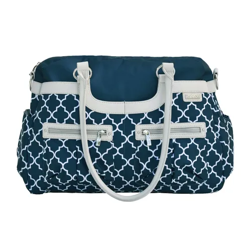Vista 2 de Bolsa pañalera JJ Cole, talla única , Azul marino estilo pérgola