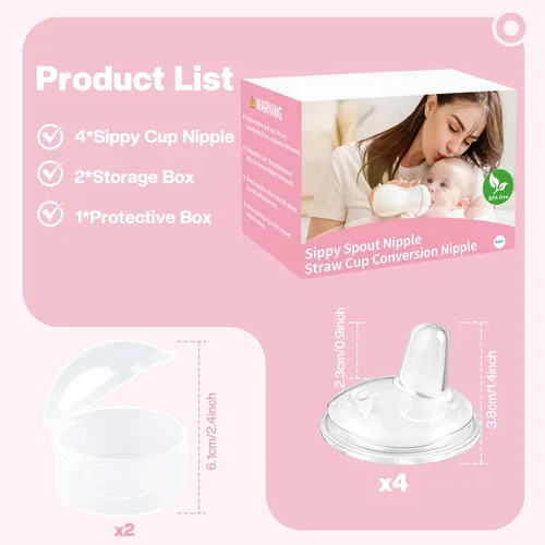 Vista 2 de Boquillas para biberones Philips Avent anticólicos para bebés, pezones de silicona suave de grado alimenticio, [flujo variable]