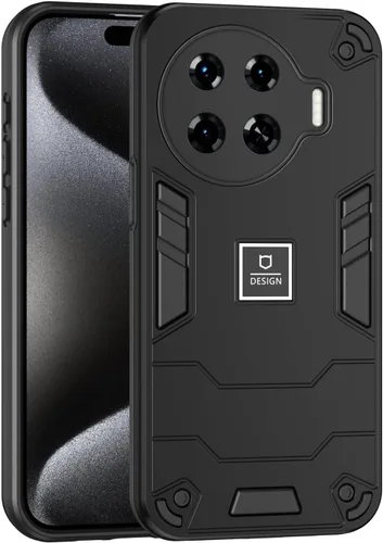 Vista 249 de Funda compatible con Redmi A1, compatible con Redmi A2 2 en 1 [PC dura + TPU], funda de teléfono negra