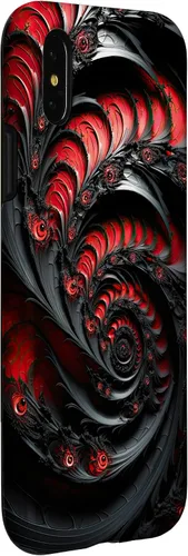 Vista 6 de Funda mecánica biomecánica para iPhone 14 Pro Alien