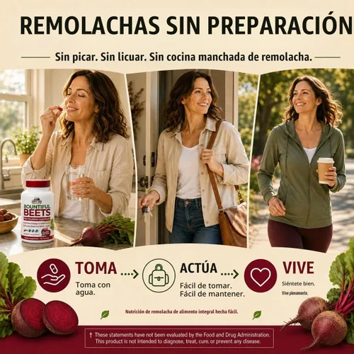 Vista 8 de Country Farms Bountiful Beets - Cápsulas de remolacha integral, superalimento de extracto de remolacha integral, refuerzo de óxido nítrico natural