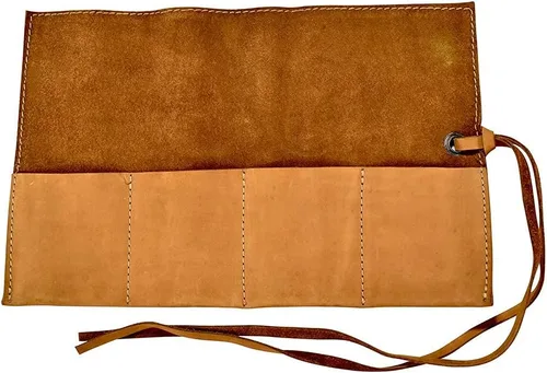 Vista 17 de Hide & Drink, Organizador de rollos de reloj de cuero hecho a mano de cuero de grano completo, con capacidad para hasta 4 relojes, fácil de llevar