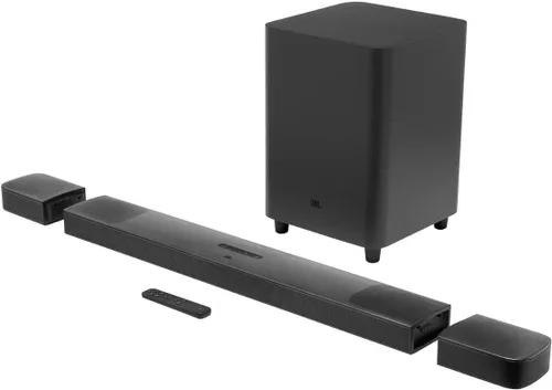 Vista 8 de JBL Bar 9.1 - Sistema de barra de sonido de 9.1 canales con altavoces envolventes (renovado)