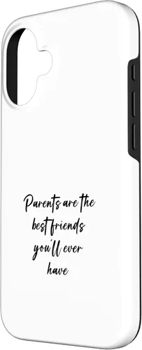 Vista 2 de iPhone 16 Parents are the best friends you'll ever have Case