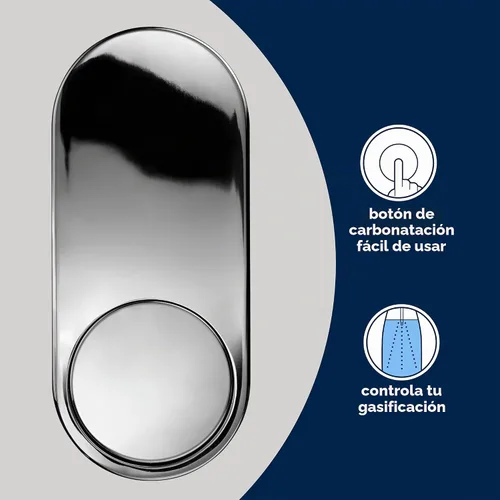 Vista 3 de SodaStream Enso - Kit para hacer agua con gas (negro) - incluye CO2, botella de carbonatación de 32 FL Oz. VISTO-EN-TV
