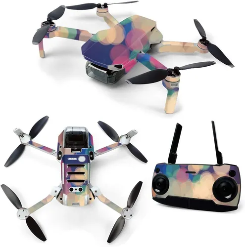 Vista 11 de MightySkins Skin para DJI Mavic Mini Drone Quadcopter portátil - Ácido Cubierta protectora de vinilo duradera y única Fácil de aplicar, quitar