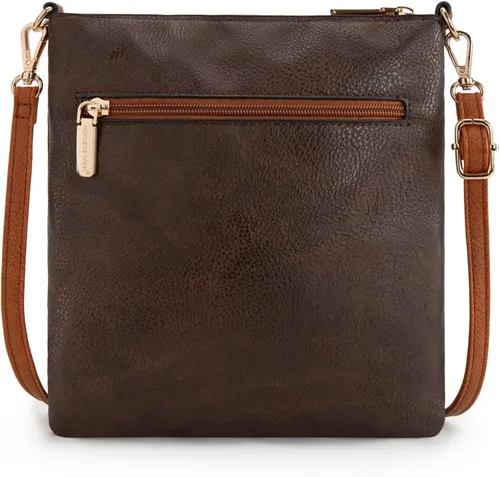 Vista 73 de Montana West Bolsos cruzados para mujer con múltiples bolsillos y correa ajustable