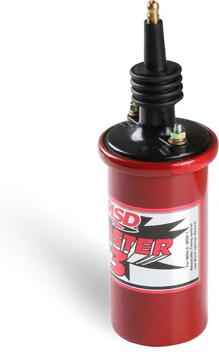 Vista 2 de MSD 8223 Bobina de Encendido Blaster Serie 3 (terminal/arranque de 90 grados), rojo
