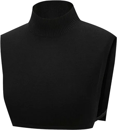Vista 2 de SUZALA Collar falso de encaje, cuello falso desmontable para mujer, cuello falso para blusa, suéter