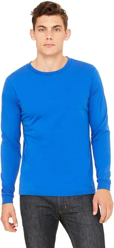 Vista 134 de Canvas Filmore 3501 - Camiseta de 4.2 onzas para hombre manga larga (1) Ceniza + (1) Jaspeado atlético