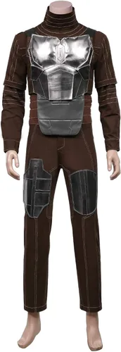 Vista 4 de Din Djarin Costume Adult Battle Suit for Hunter Cosplay Halloween Outfit