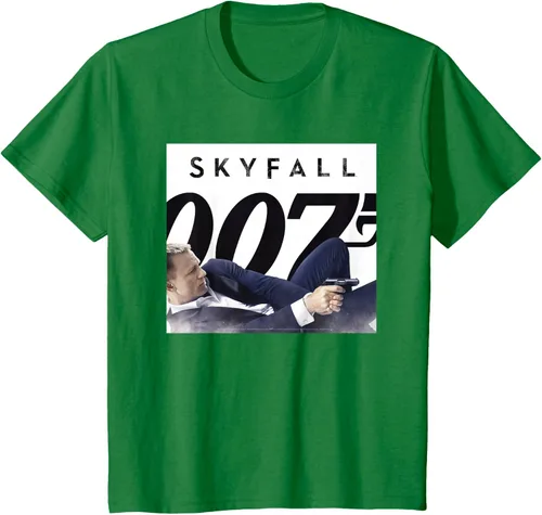 Vista 36 de Official James Bond 007 Camiseta Skyfall, Negro
