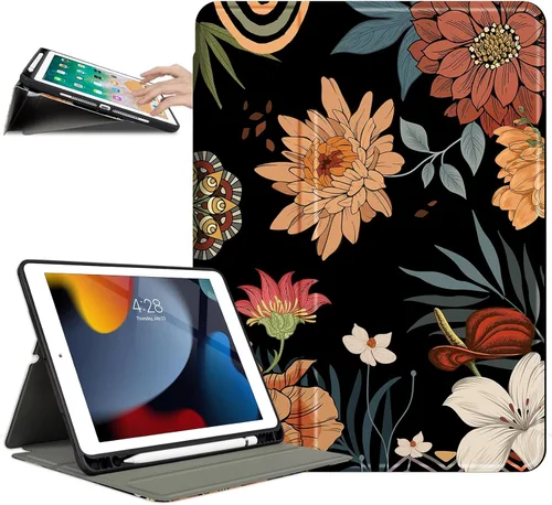 Vista 42 de Funda para iPad de 9ª generación, funda para iPad de 7ª generación, para iPad de 8ª generación, fundas de 10.2 pulgadas, a prueba de golpes