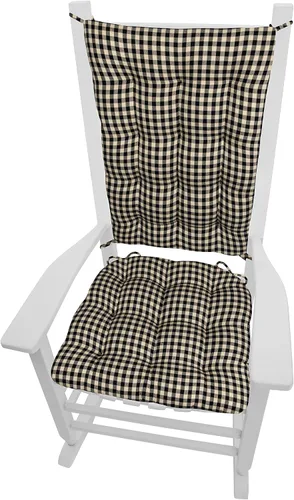 Vista 12 de Barnett Home Decor Madrid Cojines Naturales para Mecedora - Almohadilla de Asiento de Mecedora Rellena de Espuma de Látex 16.5 x 18 pulgadas y Cojín